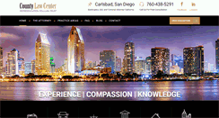 Desktop Screenshot of countylawcenter.com